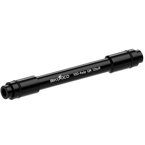 Bike Wheel Fork Axle - 12mm Front Thru Axle to 9mm Thru Axle Quick Release Hub Skewer Adapter Conversion, Bicycle Front Wheel Hub Adapter, Aluminium Alloy Front Wheel Hub Adapter Tool