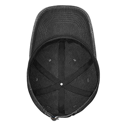 Halloween Hat Skeleton Hands Baseball Cap Funny Adjustable Cotton Washed Denim Hats