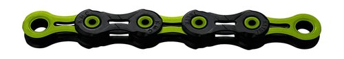 KMC 11-Speed DLC11 Series High-Performance Chain | for Road/Mountain/Gravel | Shimano, SRAM, and Campagnolo Compatible | 116 Links, Missing Link Included |Black