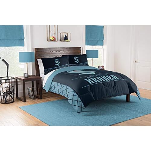 Northwest NHL Unisex-Adult Comforter and Sham Set