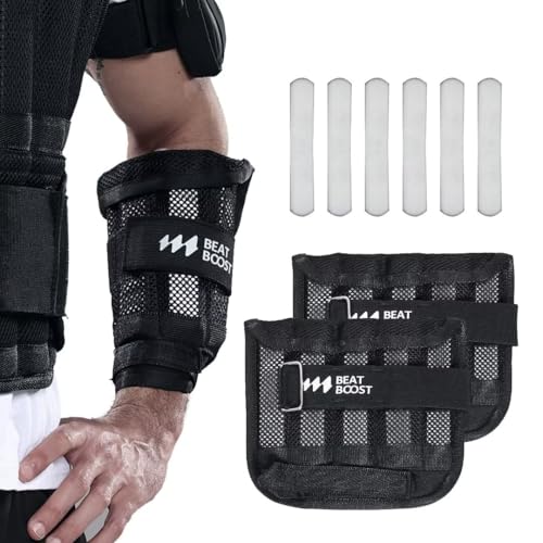 Wrist Weights 10LB Adjustable Ankle & Wrist Exercise Weights for Fitness