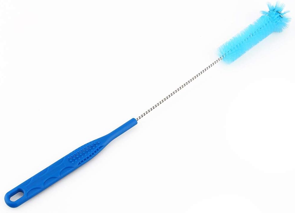 4-in-1 Hydration Water Bladder Cleaning Kit - Drying Rack/Big Brush/Small Brush/Long Flexible Brushes for Camping Cycling Hiking Backpack Bottle Cleaner