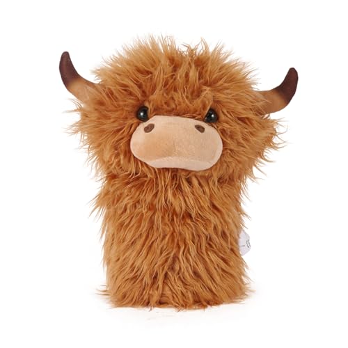 Highland Cow Driver Headcover - Funny Animal Golf Club Protector, Golf Gift for Men Women