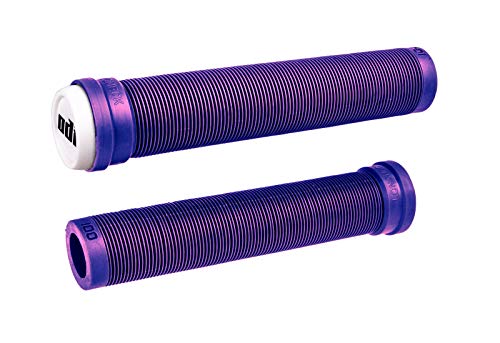 ODI SLX Longneck BMX Handlebar Grips - Purple, Extended 160mm