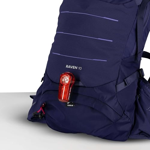 Osprey Raven 10L Women's Biking Backpack with Hydraulics Reservoir, Waterfront Blue