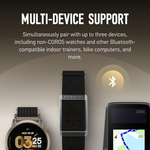 COROS Jakob Edition Heart Rate Monitor with Quick-Release Jacquard Band, Sport & Training Accessory