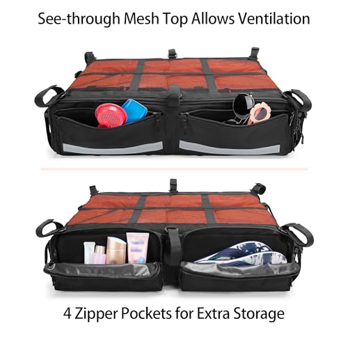 Fasrom T-Top Boat Storage Bag for 4 Life Jackets - Heavy Duty Nylon