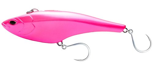 Madmacs 200mm High Speed Sinking 8" Trolling Lure for Bluefin Tuna Yellowfin Wahoo and Mahi Mahi, Hot Pink
