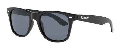 Zippo Polarized Angular Sunglasses, Black, 54 mm
