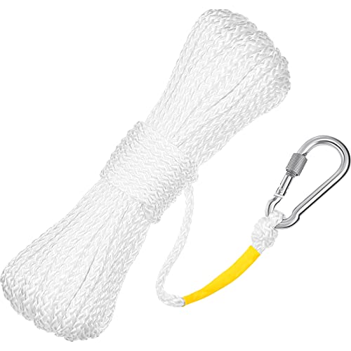 Floating Life Ring Rope – 15m White Pool & Water Safety Rope