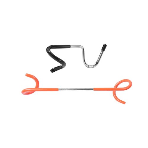 UtySty 2 Pack Bird Feeder Hanger Pole Attachment Shelf Pole Hooks Stand Adapter for Tent Lamp Lantern Light Outdoor Birdfeeder Flower Pot Garage Camping Storage Organization