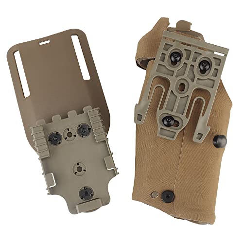 AOTUMUT Tactical Holster Drop Adapter for G17 G19, X300/X300U Light - Variation GB-74 CB