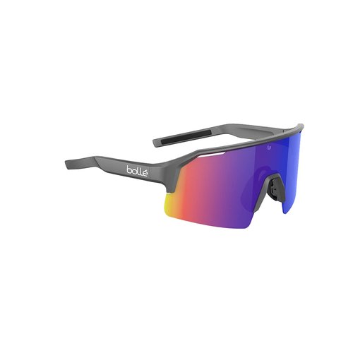 Bollé - C-SHIFTER, Titanium Matte II, Volt Ultraviolet, Large, Sunglasses, Unisex, Adult