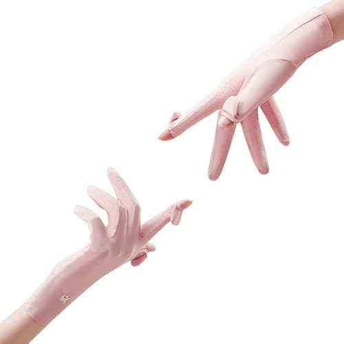 FGSS Summer Sunblock Gloves UV Protection Non-Slip Touchscreen Driving Gloves for Women Cyling Riding Outdoor