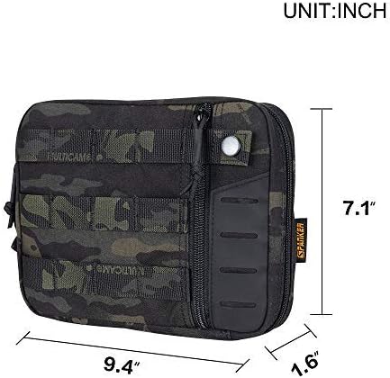 EXCELLENT ELITE SPANKER Molle Admin Pouch Tactical EDC EMT Utility Tool Pouch Medical Organizer Bag Modular Pouches Waist Pouch