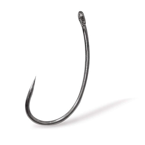 Barbless Fishing Hooks, 250/300pcs Carp Fishing Fly Tying Hooks Trout Circle Curve Shank Crank Carp Hair Bait Rigs for Freshwater Saltwater