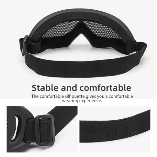 Protective Tactical Paintball Goggles - Black - Wokyo