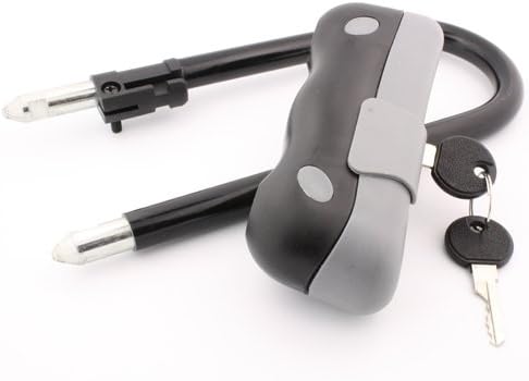 Heavy Duty 14mm U Bar Bike Lock Anti-theft Bicycle U Lock with Mount Bracket & 2 Keys
