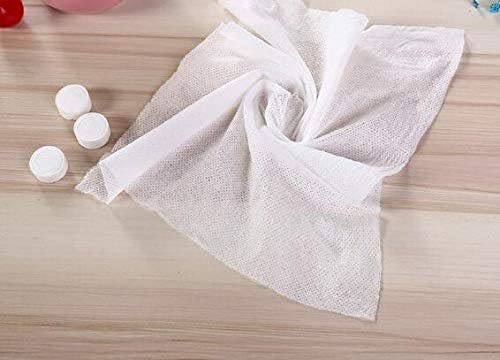 Swity Home Compressed Towel Coin Tissues Portable Wipe Napkin Paper Tablets Non-Woven Disposable Compressed Cotton Tissue Towel Home Hand Wipes