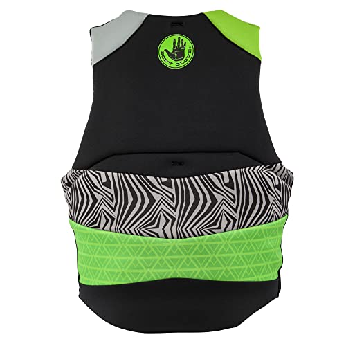 Body Glove Men¡¯s Phantom USCGA Life Jacket PFD-GRN/Gry-L