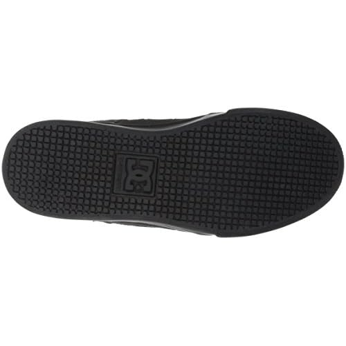 DC Shoes Unisex-Child Pure High Top Ev Skate Shoes with Ankle Strap and Elastic Laces