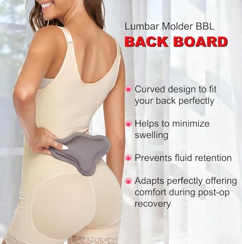 Grey Lumbar Back Support Board for Post-Op Recovery and Compression