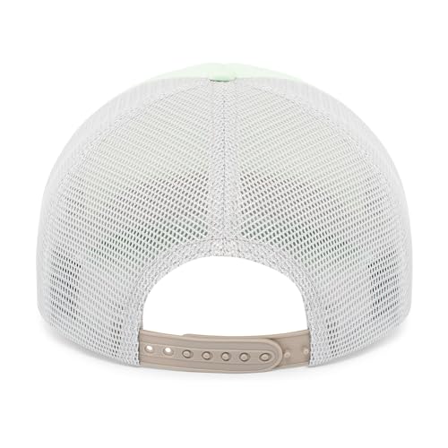 Unisex Pacific Headwear Foamie Fresh Trucker Cap - Mint & Silver, One Size