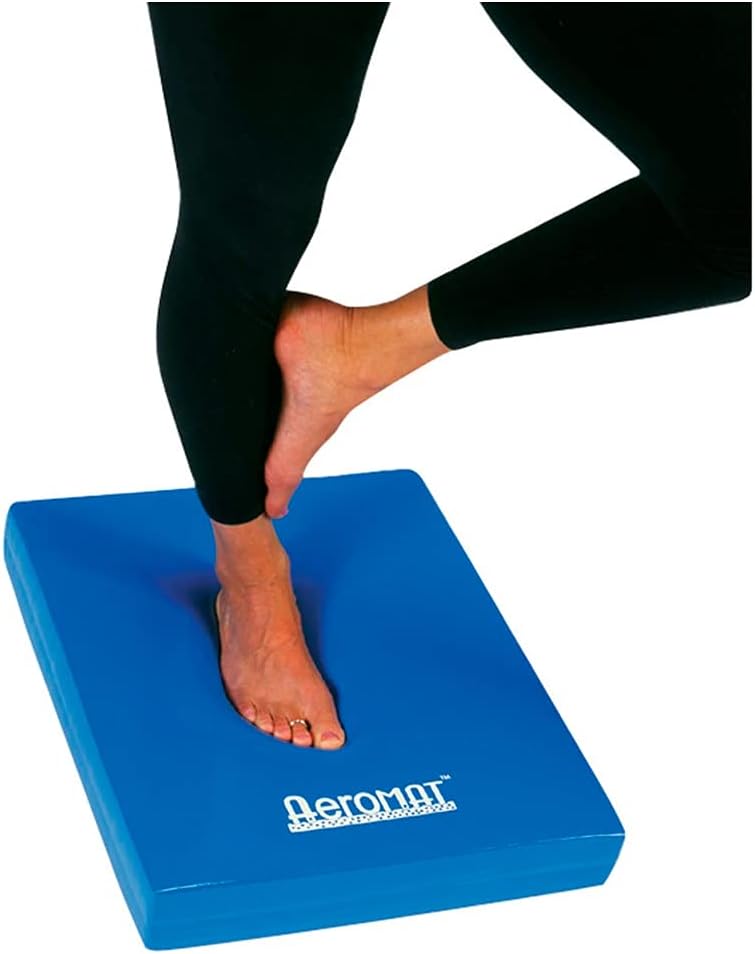 Aeromat Elite Balance Block, 2.5"x16"x19" - Blue - Intended for Balance/Core/Flexibility Training (73101)