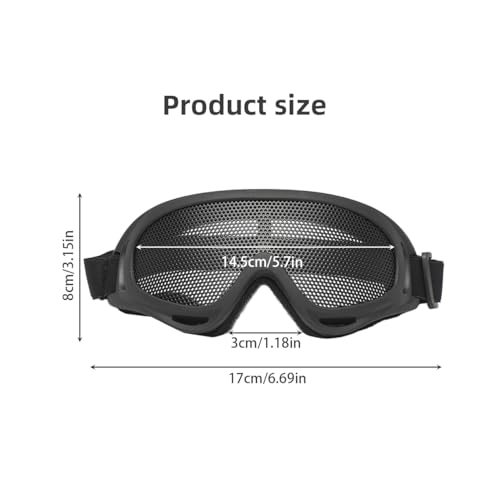 Protective Tactical Paintball Goggles - Black - Wokyo