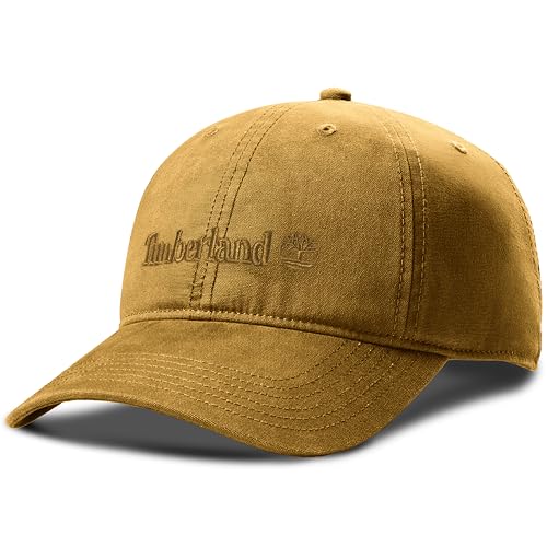 Men's Baseball Cap - Cotton Canvas, Adjustable, Lightweight - Wheat / One Size