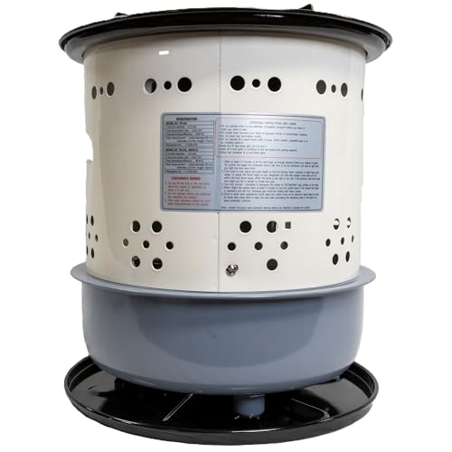 Alpaca Kerosene Cook Stove, 8,500 BTU, Steel Drip Tray, Carry Handles, Pot & Pan Supports - for Camping or Outdoor Cooking, Emergency Use