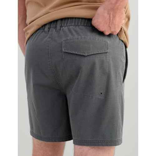 HUK Men's Next Level Camp 6" Performance Fishing Shorts, Lightweight, Quick-Dry, Elastic Waistband