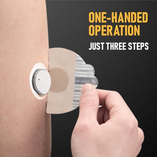 Dexcom G7 Adhesive Patches 30PCS, Waterproof & High Viscosity Over Patches, Pre-Cut Adhesive Medical Tape, 10+ Days Long Stay, Breathable, Latex-Free, Sensor is NOT Included (Multicolor)