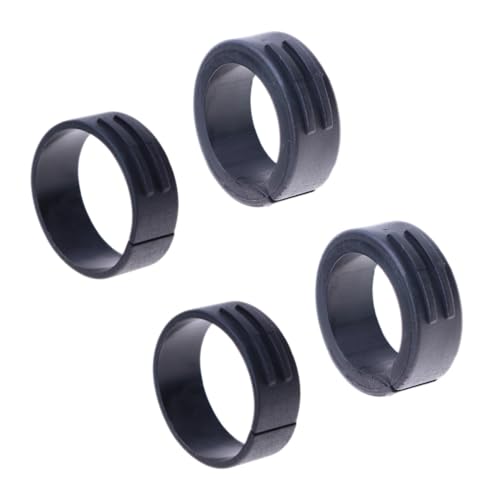 4 Pack Bicycle Handlebar Washer Rings for Garmin XOSS GPS - 25.4mm & 31.8mm