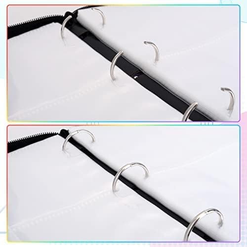 400 Pockets Card Binder, 4-Pocket Trading Card Binder Album Holder Storage Book for Game Cards with 50 Removeable Sleeves, Ideal Baseball Binder Fit 400 Cards, Gift for Kids Adults