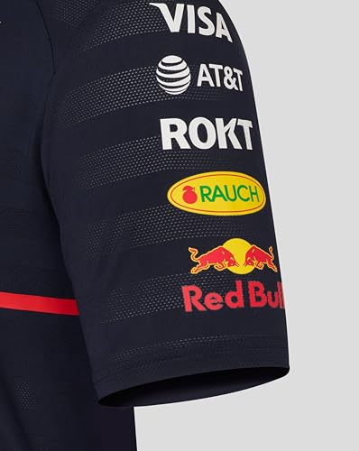 Castore Red Bull Racing F1 Men's Team Polo Shirt Large - 2025