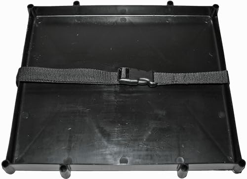 Dual Battery Holder Tray for Boating Marine Batteries - Secure & Compact