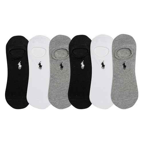 POLO RALPH LAUREN Women's Performance Cotton Liner Socks (6-Pack)
