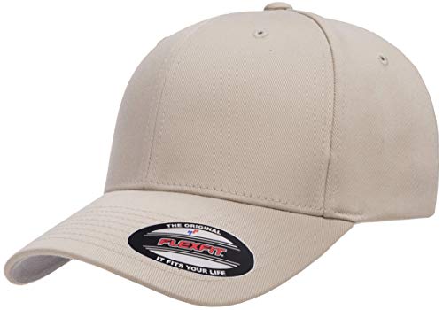 Flexfit Men's Athletic Fitted Baseball Cap - Small-Medium Stone