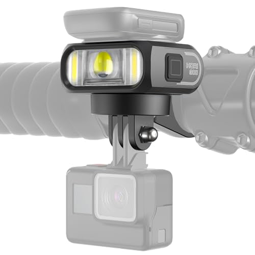 Bike Light 900 Lumens USB-C Rechargeable Waterproof Dual Mount - Black