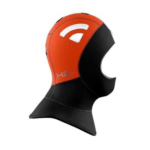 Waterproof H2 5/10mm High Visiblity Vented Diving Hood with Bib, 2XL
