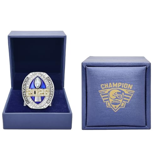Fantasy Football Ring with Ring Box Trophy Award for League Winner 2026 / 11