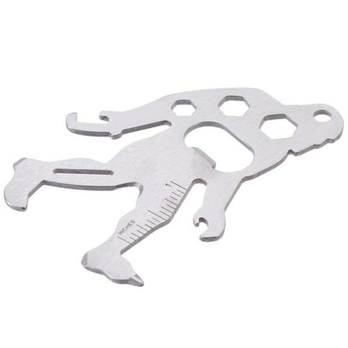 napkery 2 Pcs Multi-Tool Carabiners Stainless Steel Construction for Hiking Kayaking Camping Travel and Outdoor Bigfoot Gifts for Men Women