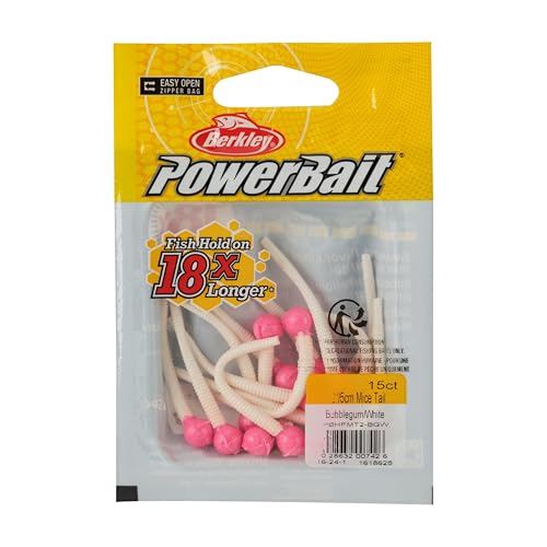 Berkley PowerBait Floating Mice Tails Fishing Soft Bait