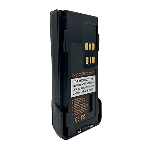 2600mAh Li-ion Battery for Two-Way Radios XPR3300 XPR3500 XPR7550 Series Replacement