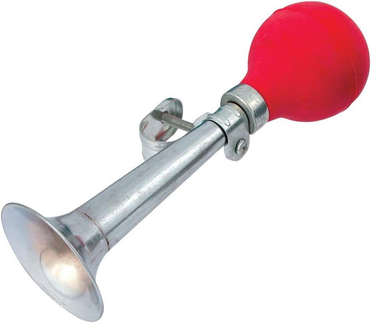 Schylling Bike Horn Steel, 8 Inch - Assorted Colors