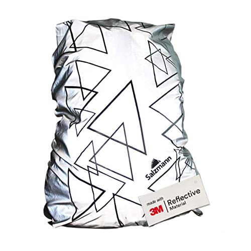 Salzmann Reflective Backpack Cover XL Silver Triangle Waterproof Hi-Vis
