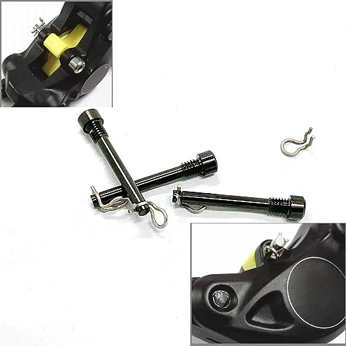 6 Pack Brake Pads Cotter Pin Caliper Fixing Snap Ring Spring Clips Clamp Replacement Compatible with Shimano Zee XT SLX XTR Formula Mega Bicycle Disc Brakes Pad Axle Bolts Pins