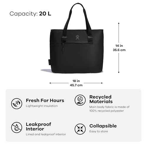 Hydro Flask 20 L Insulated Tote 2 Black