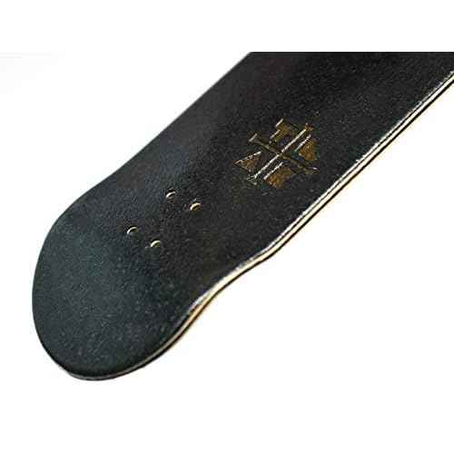 Teak Tuning 32mm Pro Fingerboard Complete - Fully Assembled with Pro Level Components - Pro Shaped Wooden Deck (32x97mm), UltraSpin Bearing Wheels, Prodigy Gen2 Trucks - All Blacks